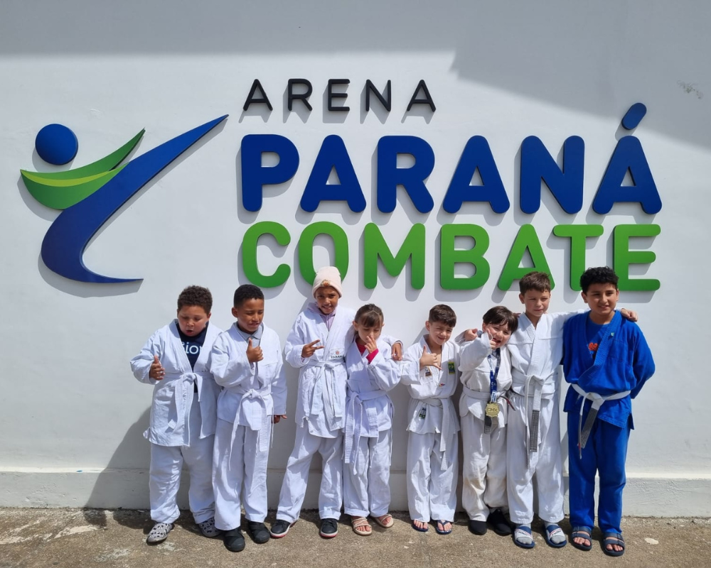 Alunos Judô - Arena Paraná Combate